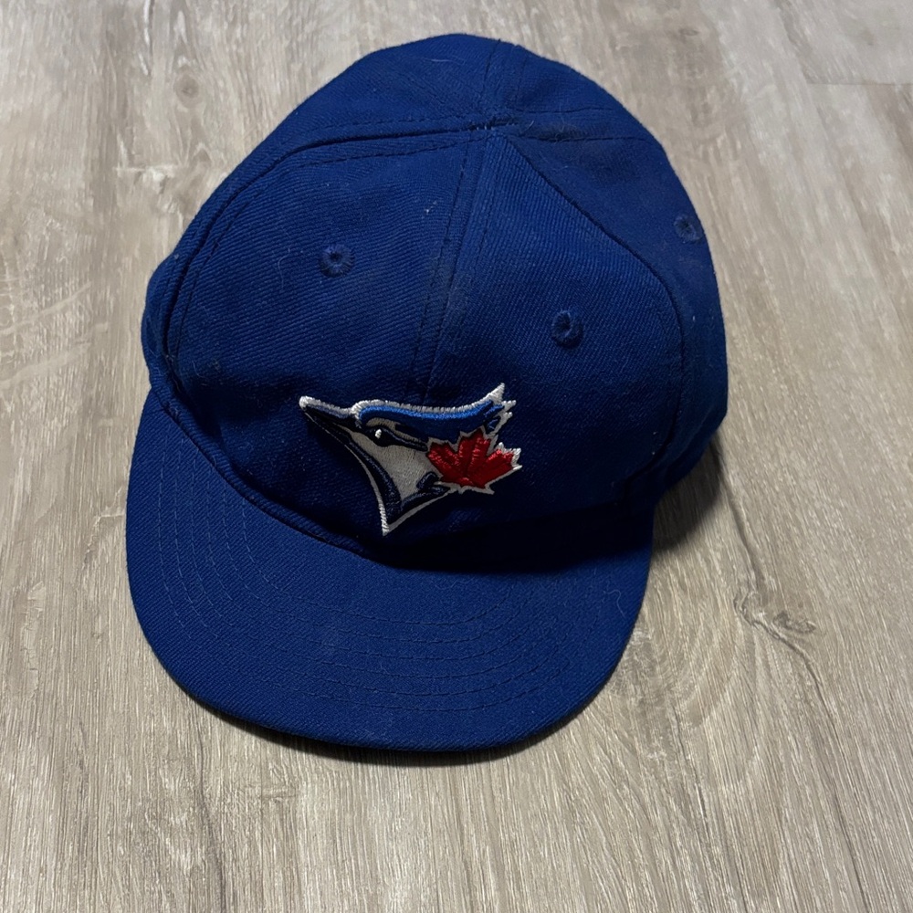 Blue Baseball Cap with Bird Logo - Picture 1 of 4